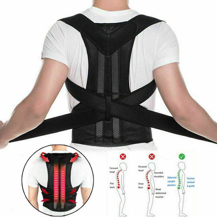 Posture Corrector Belt for Men & Women Improve Spine Alignment & Reduce Back Pain