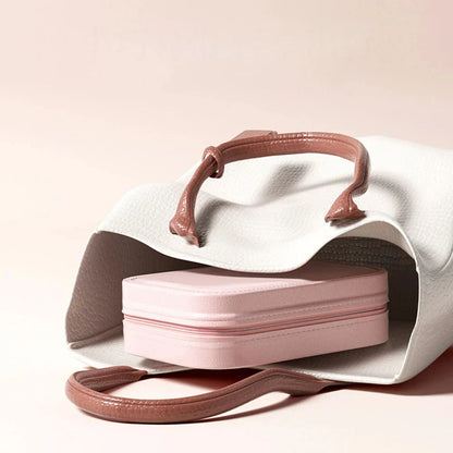 Makeup Box with LED Mirror